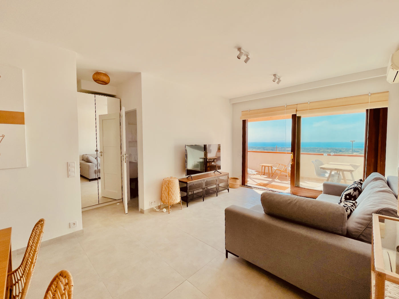 The Wave Apartment living area